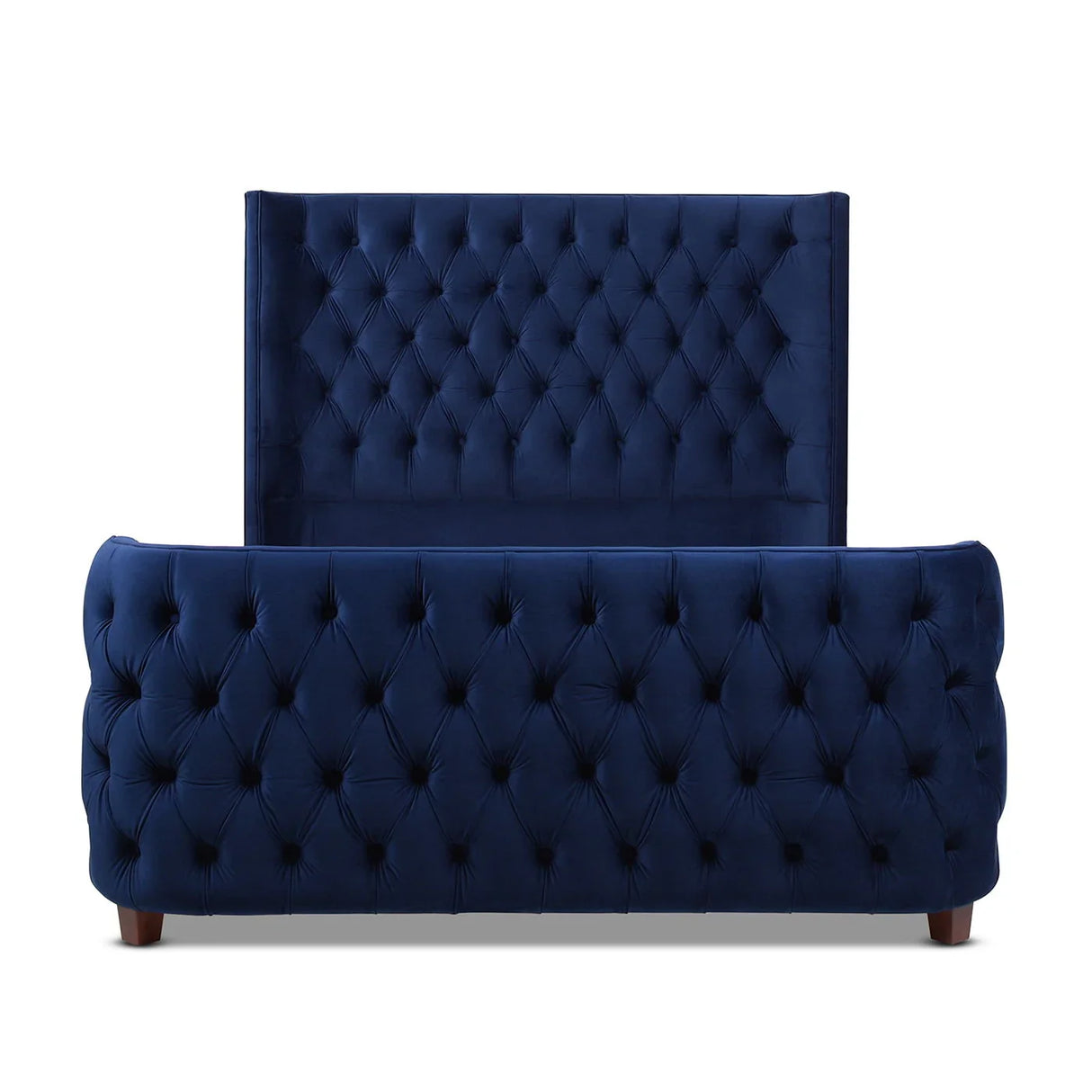 Brooklyn - Tufted Panel Bed Headboard And Footboard Set - Furniture Home Direct