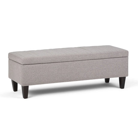Monroe - Upholstered Storage Ottoman - Furniture Home Direct