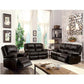 Zuriel - Synthetic Leather 3 Piece Living Room Recliner Set - Furniture Home Direct