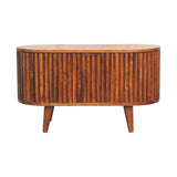 Reeve - Blanket Box - Chestnut - Furniture Home Direct