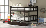 Bunk Bed With Ladder For Bedroom, Guest Room Furniture - Furniture Home Direct