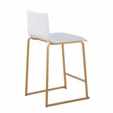 Mara - Contemporary Counter Stool Elegant Design (Set of 2) - Furniture Home Direct