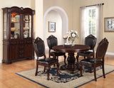Classic Formal Dining Room Table And 4 Side Chairs - Furniture Home Direct