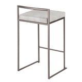 Fuji - Industrial Stackable Counter Stool Elegant Design - Furniture Home Direct
