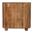 Soba - Ball Chest - Oak - Furniture Home Direct