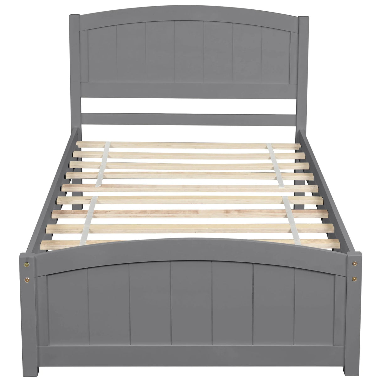 Platform Bed & Headboard, Footboard And Wood Slat Support - Furniture Home Direct
