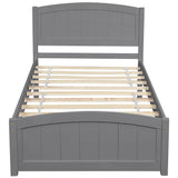 Platform Bed & Headboard, Footboard And Wood Slat Support - Furniture Home Direct