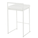 Fuji - Simple Elegance, Contemporary Stackable Counter Stool - Furniture Home Direct