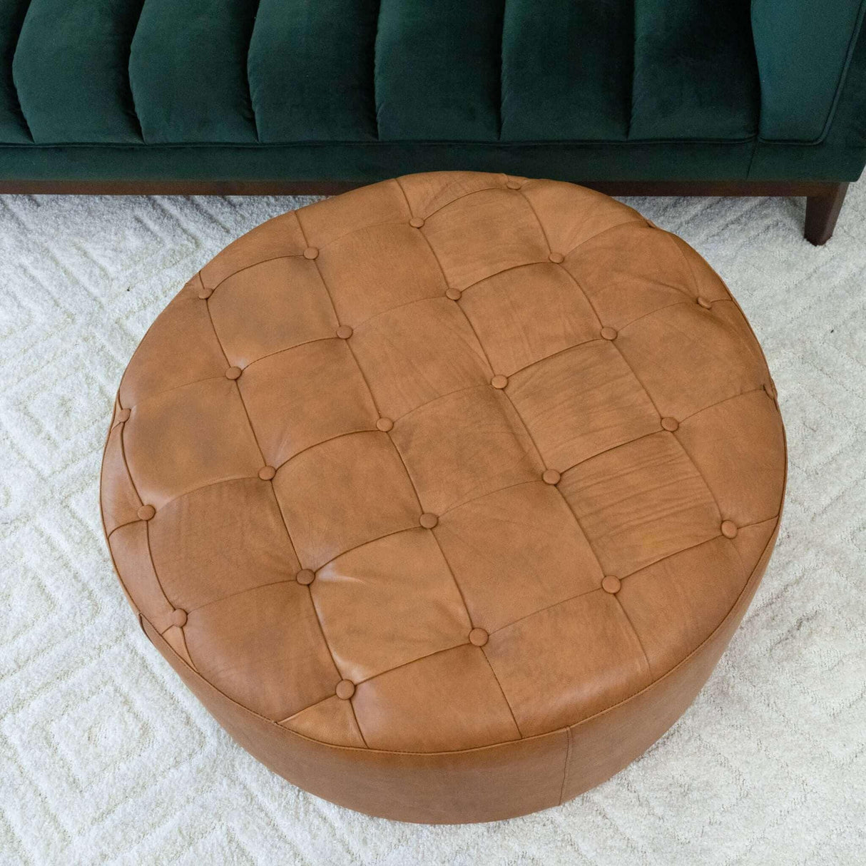 Seletar - Ottoman - Light Tan - Furniture Home Direct