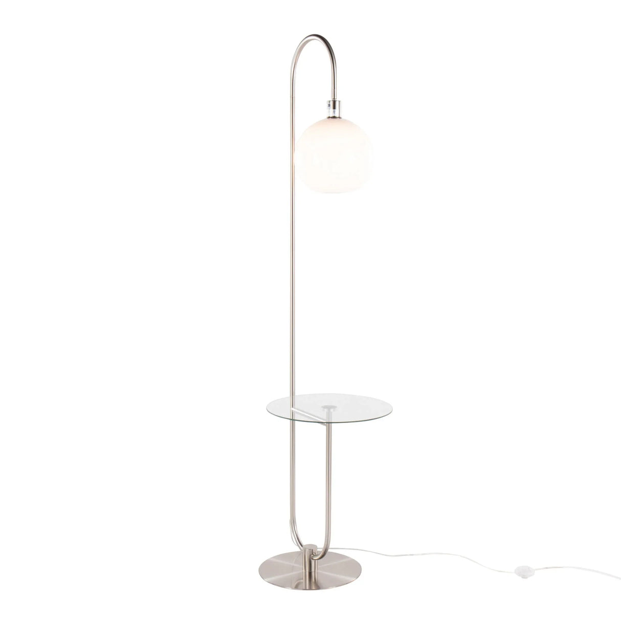 Trombone - Contemporary / Glam Floor Lamp - Furniture Home Direct