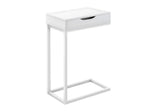 Accent Table, C - Shaped Contemporary Elegant Desig - Furniture Home Direct