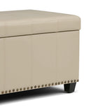 Amelia - Transitional Storage Ottoman Bench - Furniture Home Direct