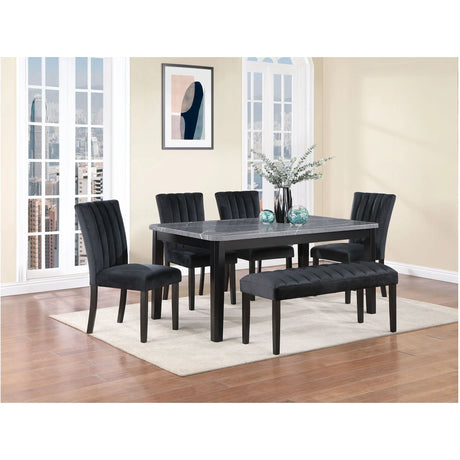 Vhong - Bench - Black - Furniture Home Direct