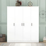 4 Door Wardrobe With 1 Drawer - Furniture Home Direct