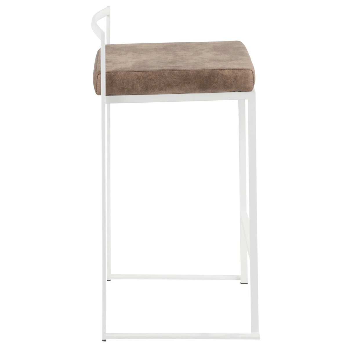 Fuji - Simple Elegance, Contemporary Stackable Counter Stool - Furniture Home Direct