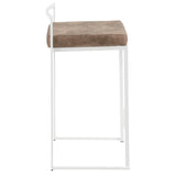 Fuji - Simple Elegance, Contemporary Stackable Counter Stool - Furniture Home Direct