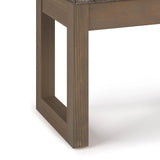 Milltown - Upholstered Ottoman Bench - Furniture Home Direct