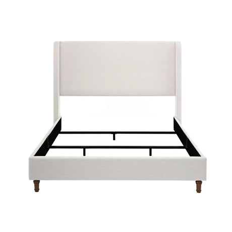 Hayden - Upholstered Wingback Bed With Tall Headboard - Furniture Home Direct