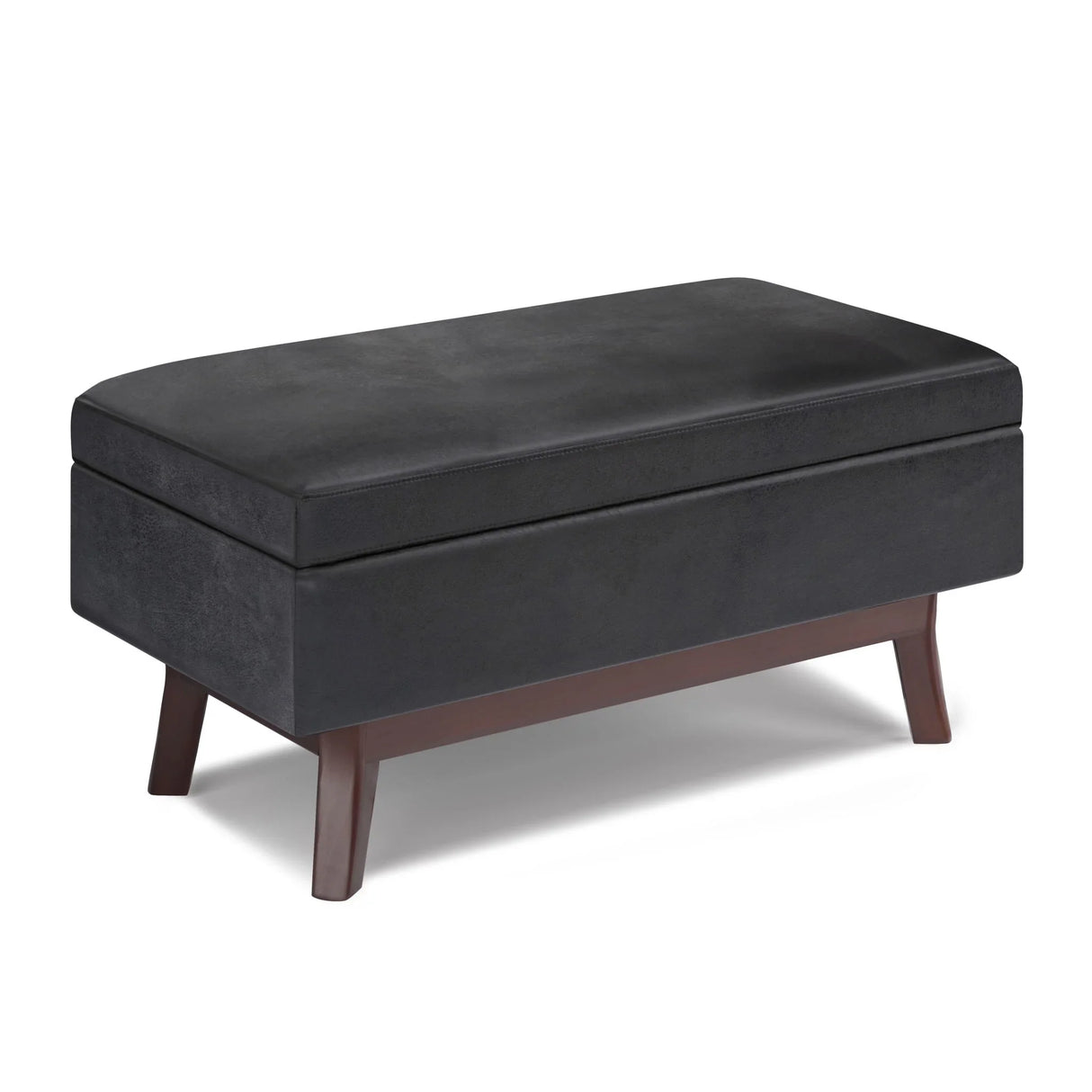 Owen - Upholstered Rectangular Storage Ottoman - Furniture Home Direct