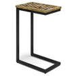 Davisville - C Side Table - Natural - Furniture Home Direct