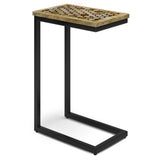 Davisville - C Side Table - Natural - Furniture Home Direct