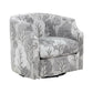 Isabelle - Swivel Glider Barrel Chair - Furniture Home Direct