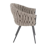 Matisse - Braided Contemporary Chair - Furniture Home Direct
