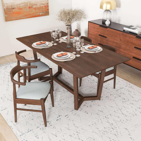 Marina - Mid-Century Modern Design Dining Table - Furniture Home Direct