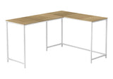Computer Desk, Home Office, Corner, L Shape, Laptop, Marble Look Contemporary & Modern - Furniture Home Direct