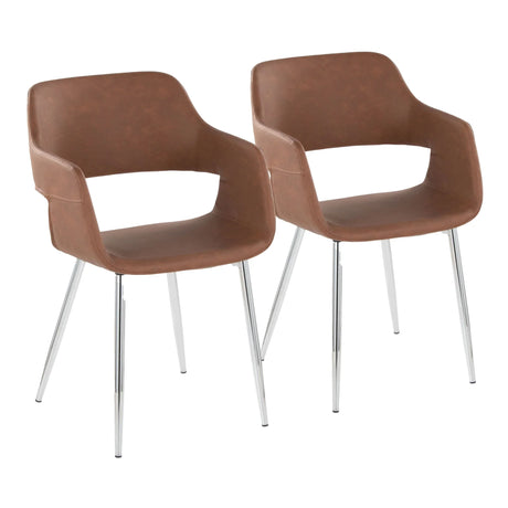 Margarite - Contemporary Dining Chair (Set of 2) - Furniture Home Direct