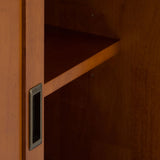 Draper - Handcrafted Mid Century Low TV Media Stand - Furniture Home Direct