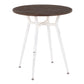 Clara - Industrial Round Dinette Table - Furniture Home Direct