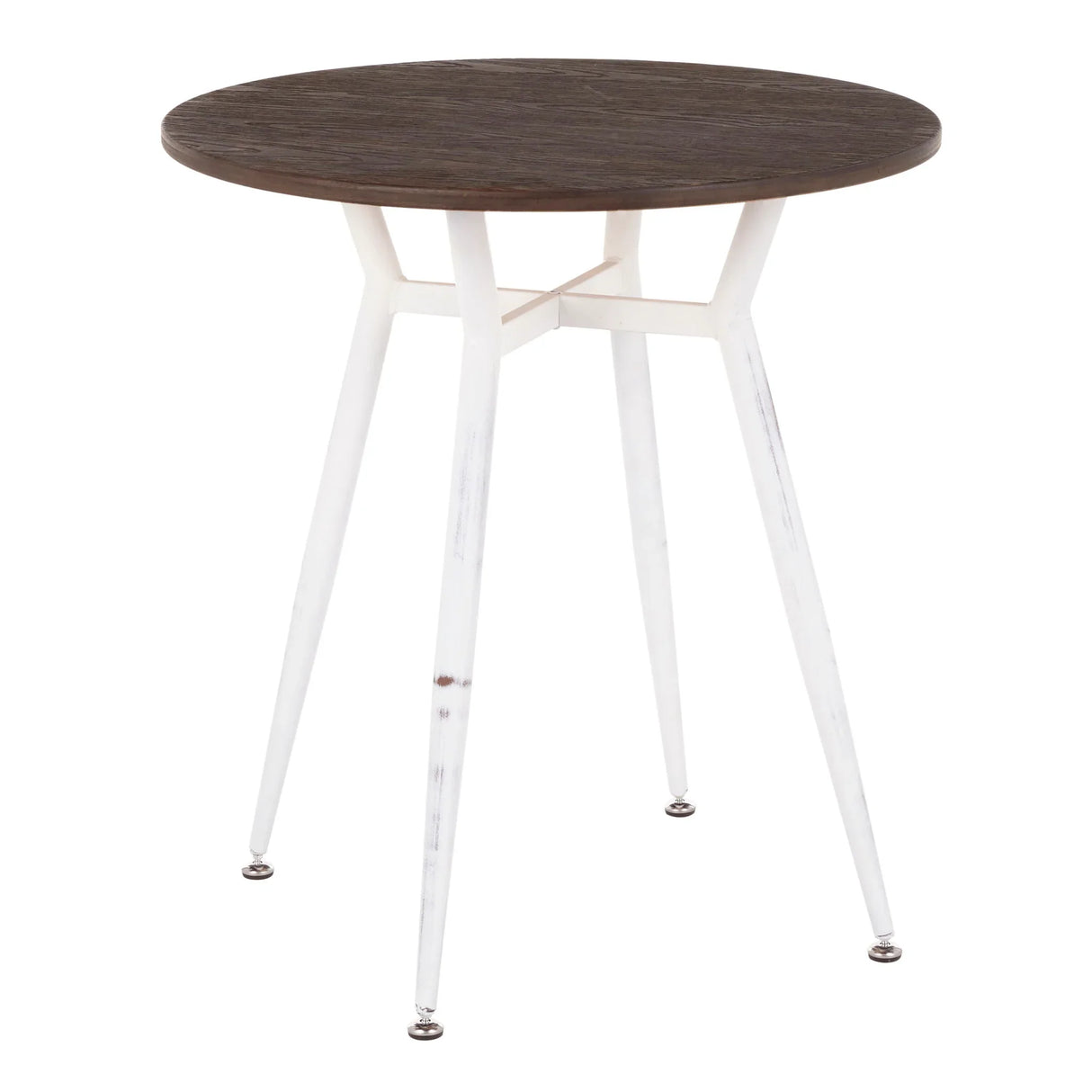 Clara - Industrial Round Dinette Table - Furniture Home Direct
