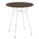 Clara - Industrial Round Dinette Table - Furniture Home Direct