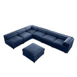 Modern Modular Sectional Sofa With Storag, Contemporary Cylindrical Design - Furniture Home Direct