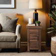 Sausalito - Chairside Table - Whiskey - Furniture Home Direct