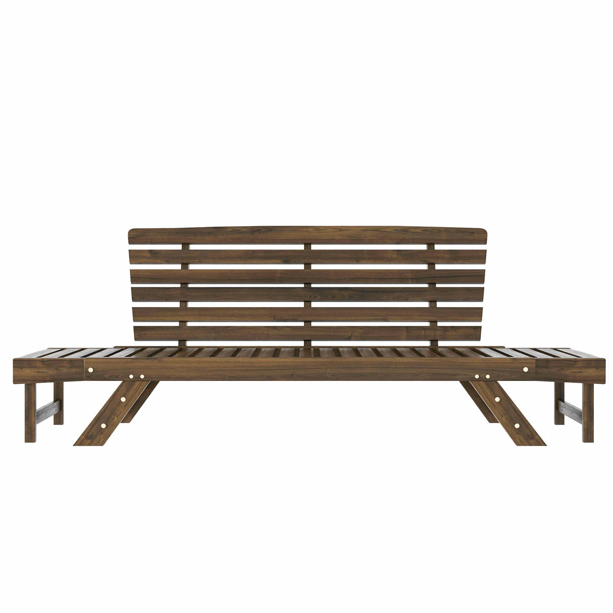 Outdoor Sofa with Adjustable Armrests - Beige - Furniture Home Direct