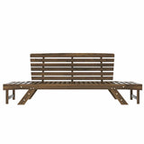 Outdoor Sofa with Adjustable Armrests - Beige - Furniture Home Direct