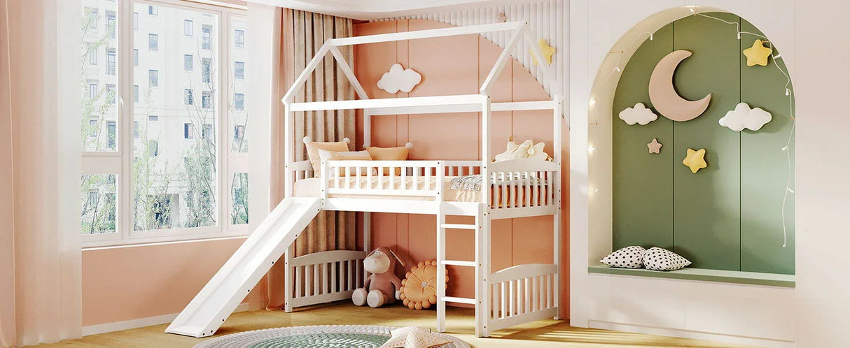 Loft Bed With Slide - Furniture Home Direct