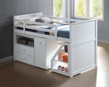 Wyatt - Twin Loft Bed Set - White - Furniture Home Direct