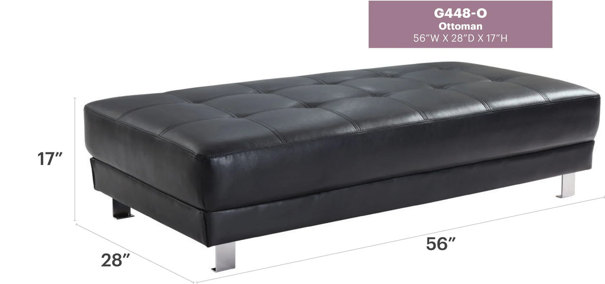 Contemporary Ottoman For Living Rooms - Furniture Home Direct