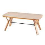 Folia - Mid-Century Modern Bench - Natural - Furniture Home Direct