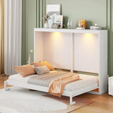 Murphy Wall Bed Modern Design With LED Lights - Furniture Home Direct