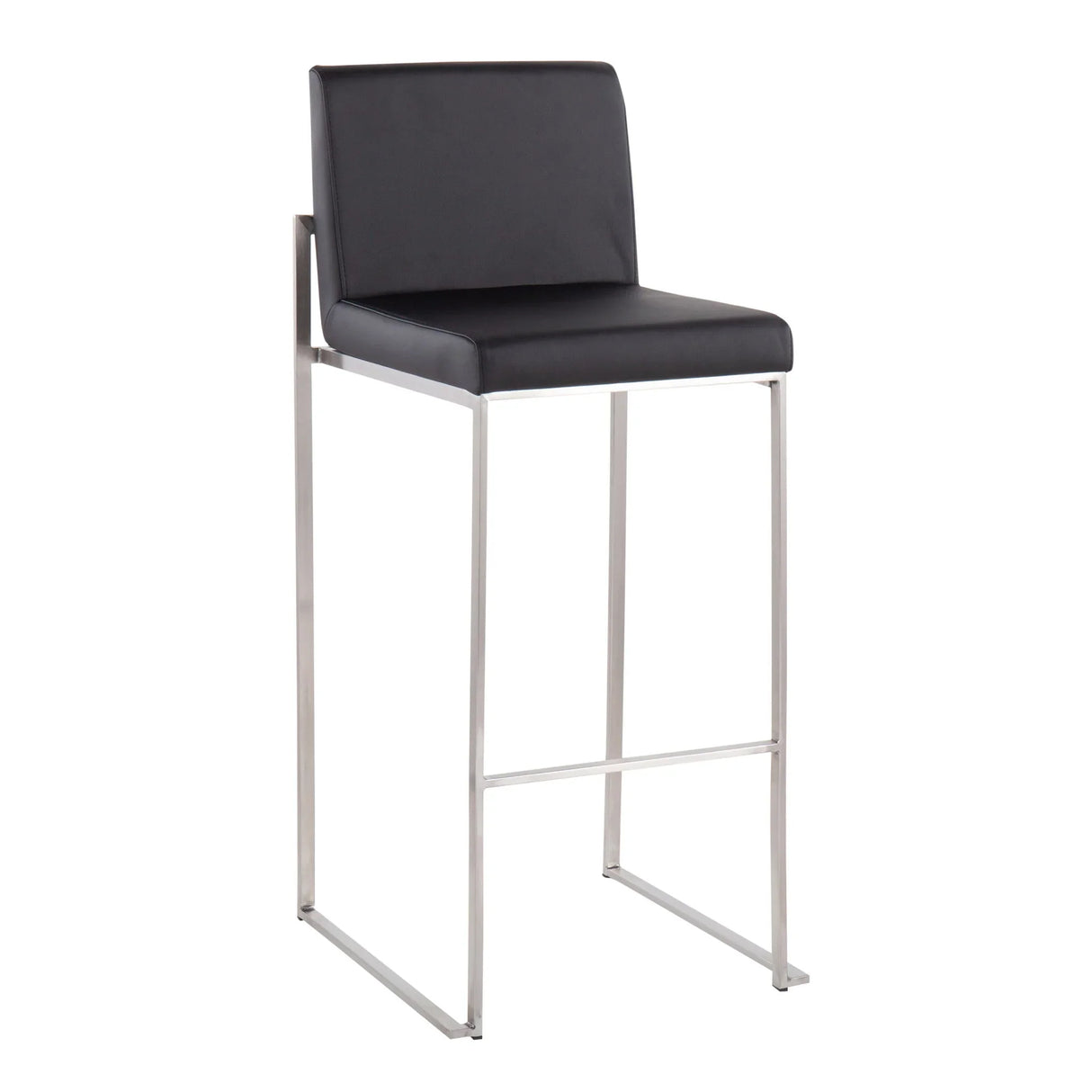Fuji - Contemporary And Modern Elegance High Back Barstool - Furniture Home Direct