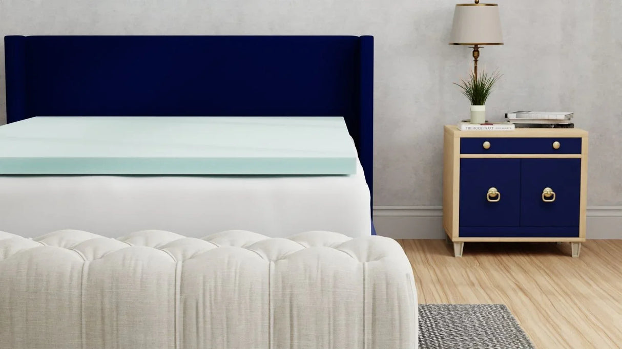 3" Gel Plush Memory Foam Cooling Mattress Topper - Furniture Home Direct