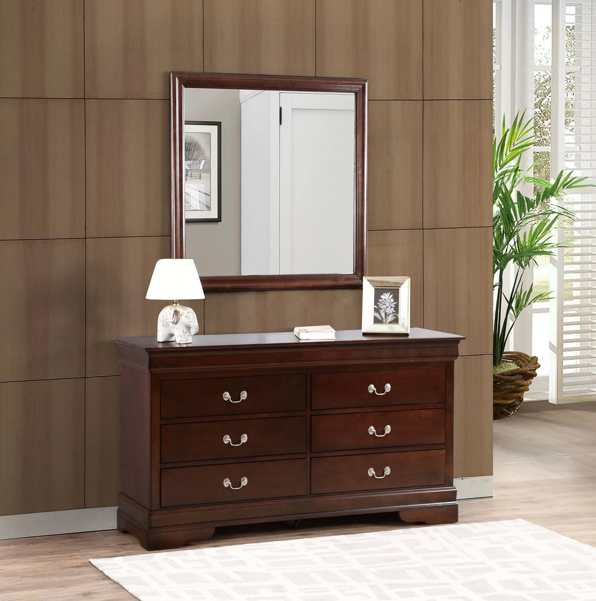 Elegant Traditional Storage Dresser - Furniture Home Direct