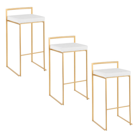 Fuji - Contemporary / Glam & Quality Construction Barstool - Furniture Home Direct