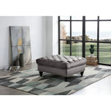 Soft Charming Traditional Ottoman - Furniture Home Direct