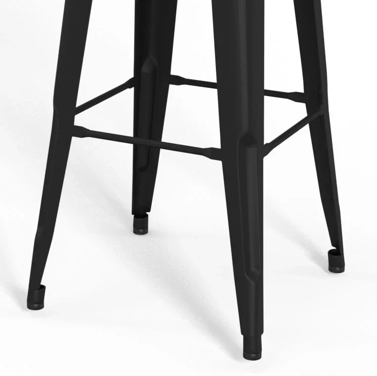 Fletcher - Handcrafted Metal Stool (Set of 2) - Furniture Home Direct
