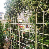 Metal Garden Rustproof Trellis For Climbing Plants Outdoor Flower Support - Furniture Home Direct